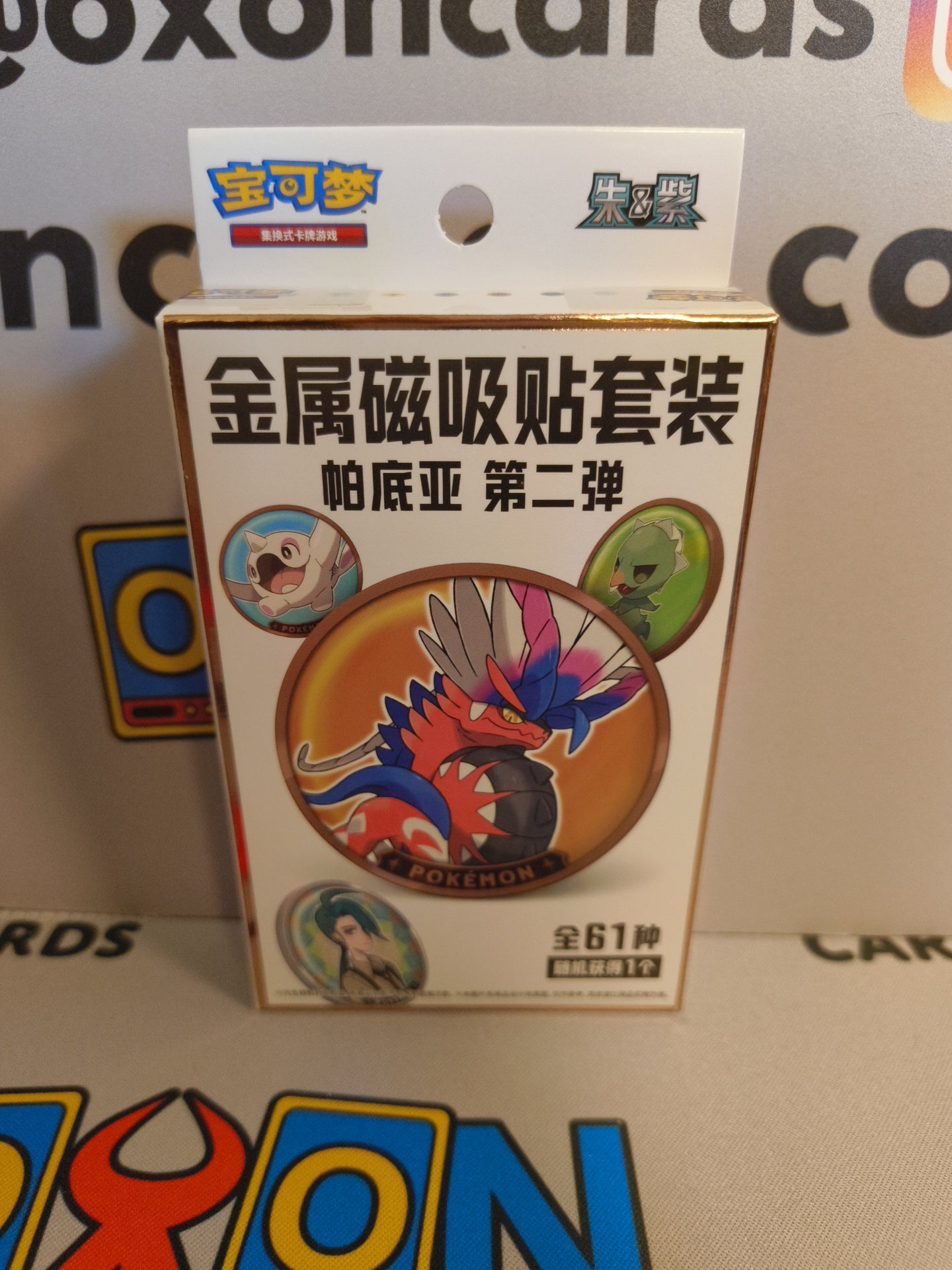 Paldea Metal Magnet Set Vol2 - Chinese