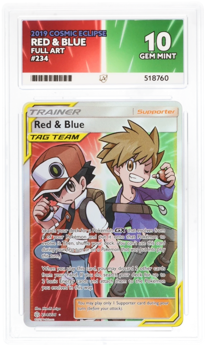 Red & Blue 234/236 - Ace 10