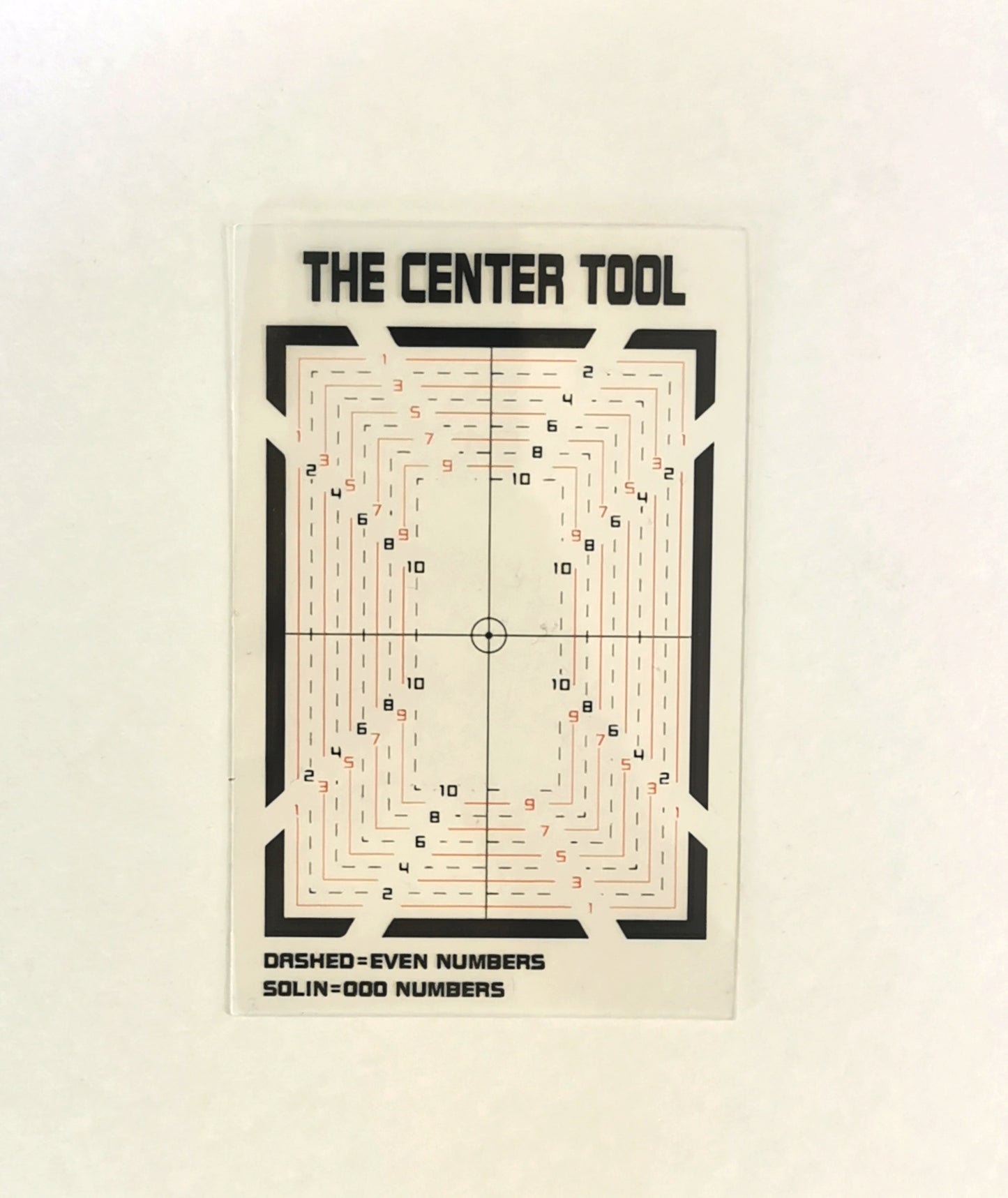 Card Centering Tool